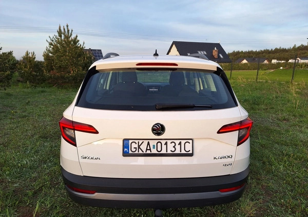 Skoda Karoq cena 67900 przebieg: 206000, rok produkcji 2018 z Przecław małe 407